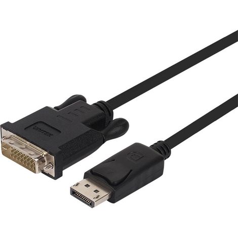 CÂBLE UNITEK DISPLAYPORT - DVI M 1,8 M, Y-5118BA