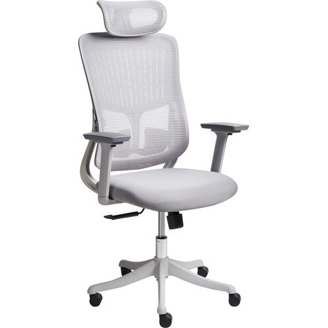Office Chair PARTNER Fabric Grey (1/5)