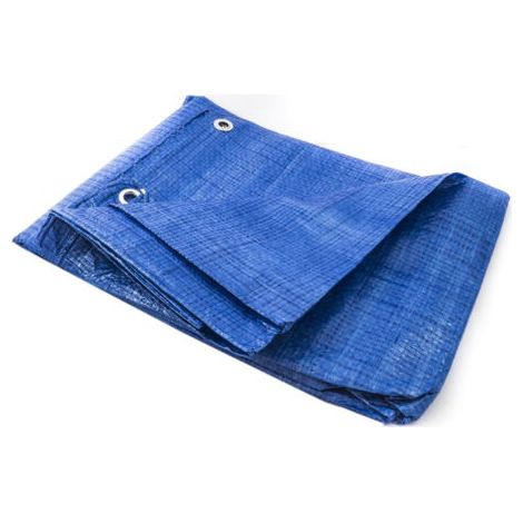 Telo Telone Occhiellato Impermeabile Resistente Copri Tutto Multiuso 3 4 6 Mt -3x5 Mt - (1/2)