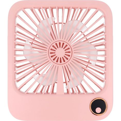 Ventilateur de bureau, W30, avec pied réglable, rose (1/5)
