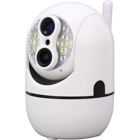 Caméra extérieure sans fil 1080p HD étanche IP66, WiFi 2,4 GHz, prise UE 100-240 V (1/5)