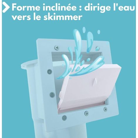 Pièce de rechange pour déflecteur de porte d'écumoire standard Hayward SPX1091 Modèle W312 Pièces de réparation pour déflecteur mobile de nettoyeur de surface de piscine (1/4)