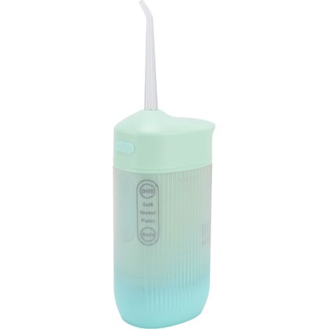Hydropulseur électrique portable télescopique à haute pression pour le nettoyage des dents et l'élimination du tartre. (1/5)