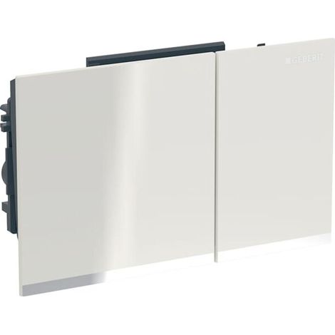 Geberit 243118JL1 Omega60 plaque de commande, pour chasse double quantité (1/2)
