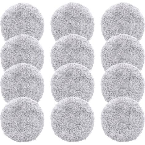 12 Pack Window Cleaning Cloths Robot Vacuum Cleaner Parts Wet Mop for Window Cleaning Robot (1/4)