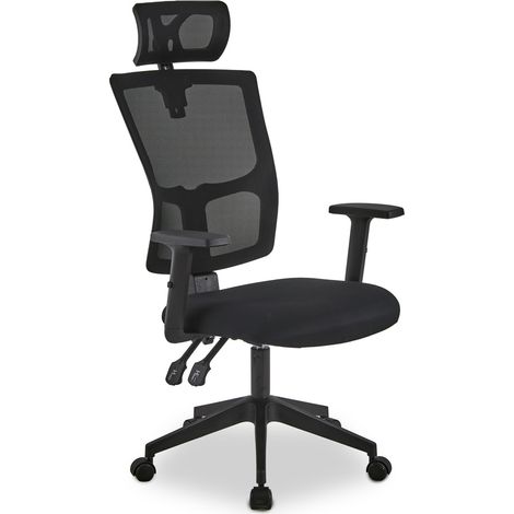 Sedile ergonomico, comodo e regolabile con poggiatesta Etna Premium (1/5)