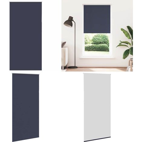 vidaXL Verdunkelungsrollo Marineblau 100x230cm Stoffbreite 95,7cm (1/5)