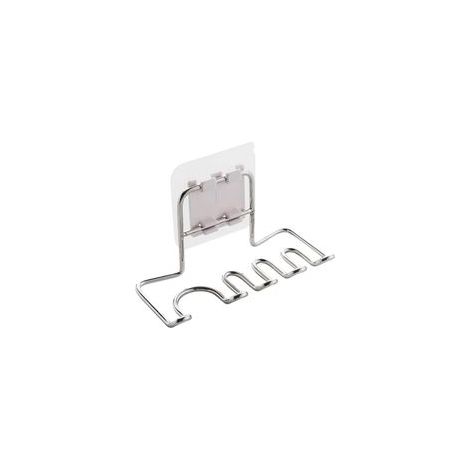 Support de rangement mural pour brosse à dents en acier inoxydable, support de rangement suspendu pour salle de bain (1/5)