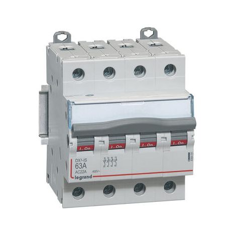 Sezionatore DX³-IS 4P 400 V 63 A 4 moduli. LEGRAND 406481 (1/2)