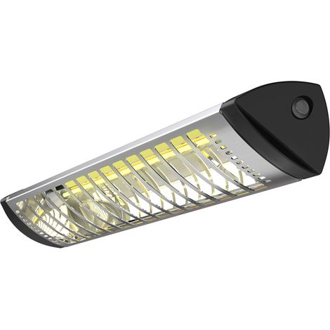 Stufa Elettrica Riscaldatore con Lampada Frozen Quarzo Sharklite 1800W con Spina Schuko