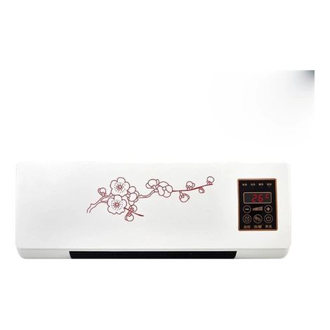 Ventilateur soufflant chaud‑froid 2‑en‑1 avec télécommande, réglage température, silencieux 36‑45dB, minuterie 2‑8h, puissance 1000‑1500W, compact pour pièce jusqu'à 10m², chambre et bureau-Alovez