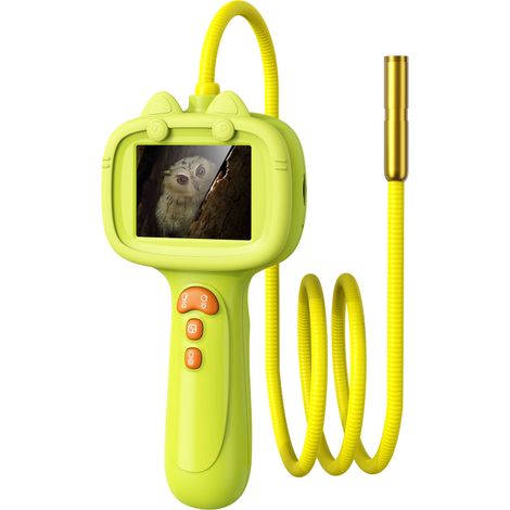 Caméra endoscopique avec lumière, jouet éducatif STEM pour enfants de 4 à 12 ans (garçons et filles), cadeau d'anniversaire idéal pour les aventures en plein air et la découverte de la nature.