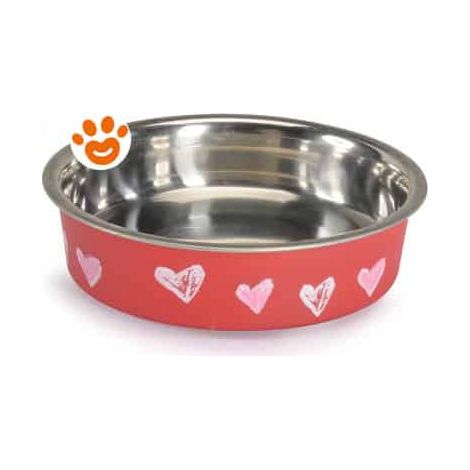 Camon Dog Ciotola AntiScivolo Bellabowls (Colori Assortiti) - 14 cm - Accessori