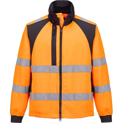 Arbeitsjacke Wx2 Eco Hi-vis - Größe XXL - Orange/Schwarz - Portwest