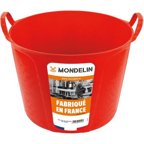 Auge cabas ultra-souple 40 litres, rouge