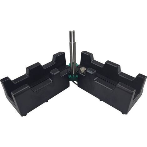 Fausse Equerre et Boite à Onglets - Produit 2 en 1 pour des Plinthes Précises - Angles de 85 à 180° (1/5)