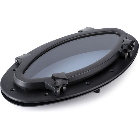 Jeffergarden Hublot ovale anti-âge à ultraviolets 410x220 pour bateau, yacht et camping-car (1/5)