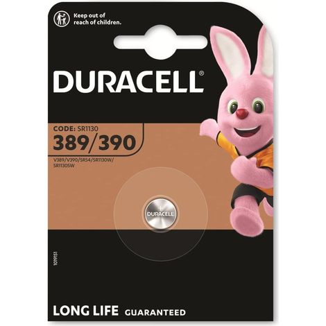 DURACELL Pile Bouton 'D389/390', 1,5 Volt (953141-938915)