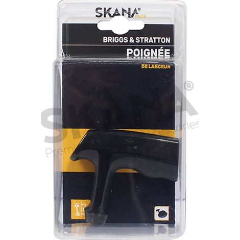 Maniglia ergonomica in plastica per avviatore manuale dei motori Briggs & Stratton. Per modelli 08p500, 090600, 09p600, 09p700.