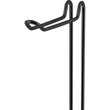 Porte-Rouleau Papier WC sur Pied - Modèle Amy - Acier - Stocke 3 Rouleaux - Dérouleur de Papier Hygiénique - 15 x 15 x 54 cm - Noir Mat - Finition Élégante et Moderne (1/5)