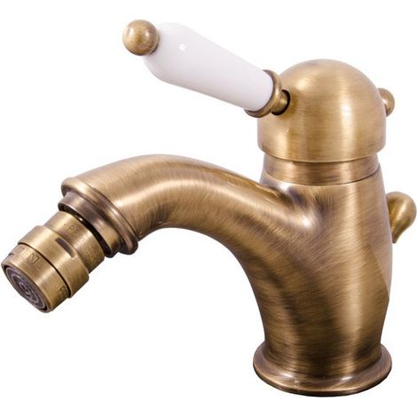 Mitigeur bidet LABE avec siphon en laiton bronze (1/4)