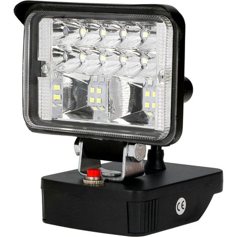 Lighting Work lamp, flashlight + LED lamp with long-lasting lithium battery Zinc alloy headlamp for outdoor use. (1/4)