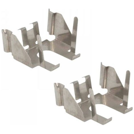 2 Adattatori Portalampada Xenon Ford Mondeo CHIA-X Freelander II Focus Opel Corsa H7 Anabbagliante Mod. Metallico
