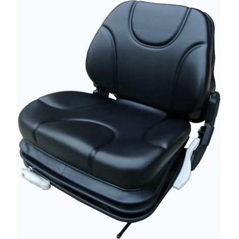 Sedile Fully in sky nero con molleggio meccanico e microswitch (1/2)