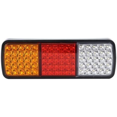 QORVA - 75 LED 12V Rücklicht für Anhänger, LKW, Brems- und Rückfahrleuchte (1/5)