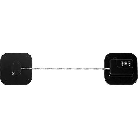 Verrou de réfrigérateur, cadenas à combinaison pour armoires de réfrigérateur - 1 paquet - (1/5)