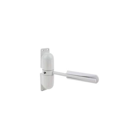 Ferme-porte, Mini Gate et écran Ferme-porte, Surface Mounted Automatique Réglable à Ressort De Fermeture De Porte (white) (1/5)