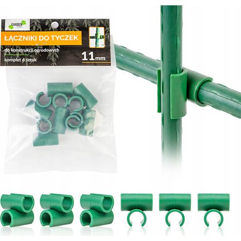 90-Grad-Kreuzwinkelverbinder, 6 Stück, für 11-mm-Mastverbinder