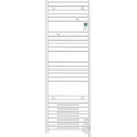 Radiateur sèche serviettes électrique Doris digital 2000W (1000+1000W), H1836 / L550mm , blanc (1/4)