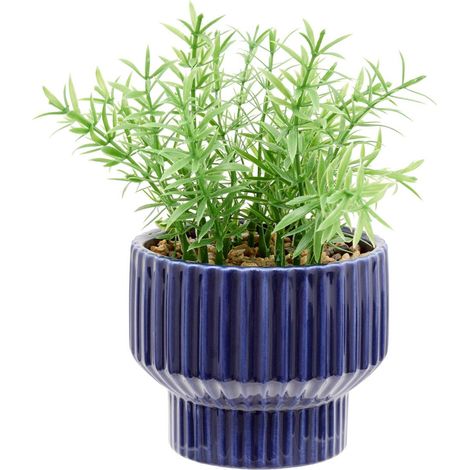 Pianta artificiale nippo con vaso in ceramica - Atmosphera créateur d'intérieur (1/4)