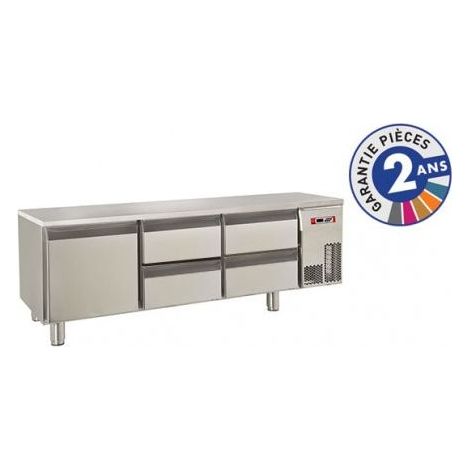 Soubassement Réfrigéré Positif Inox 220 L - Baron (1/2)