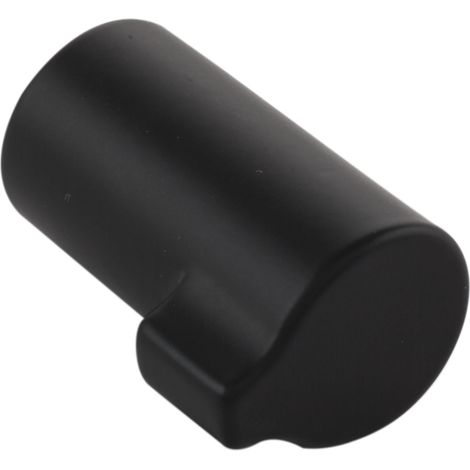 Möbelknopf ScHöheubladengriff Scope ø 16, Höhe 20, T 30mm, ZN schwarz matt (1/5)