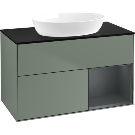Villeroy & Boch FA22HGGM Meuble sous lavabo Finion FA2 (1/2)