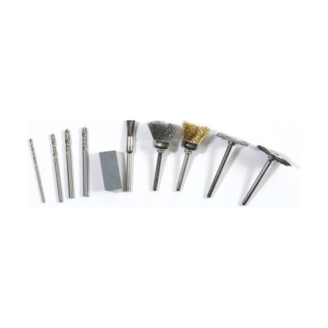 Lot mini outils brosses sur tige pour PROMKIT301 (1/2)