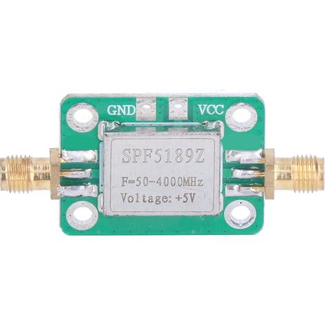 Amplificateur Faible Bruit 50-4000MHz 0,6dB Haute Performance Compact Large Bande Récepteur Signal (1/5)