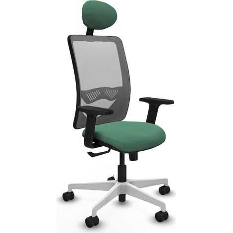 Silla de oficina piqueras y crespo Zulema gris reposabrazos ajustables (1/2)