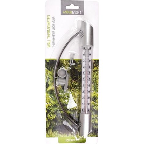 PROGARDEN termometro ventana 23 cm plata , Termometro ventana 23cm plataMarca Progardentermómetro de ventana con mango sólido mejorado con una tapa que evita que el termóme