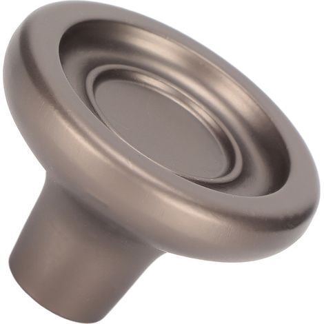 Poignée ronde en alliage de zinc résistant à la corrosion, petit bouton au design moderne et simple pour tiroirs, armoires et bibliothèques (1/5)