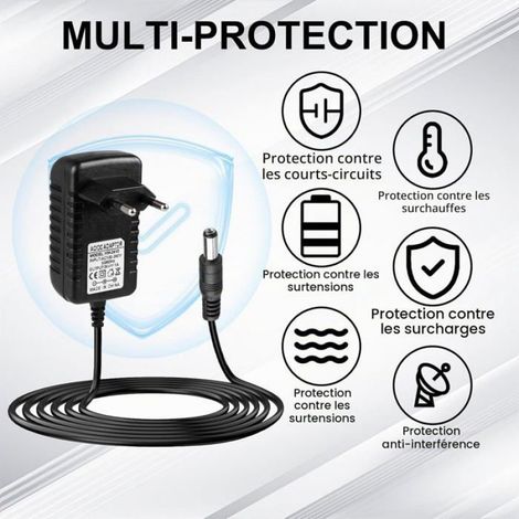 Alimentation Led 24V 1A Pour Bandes Led, Cctv Caméra, Routeurs, Tv Box (1/4)