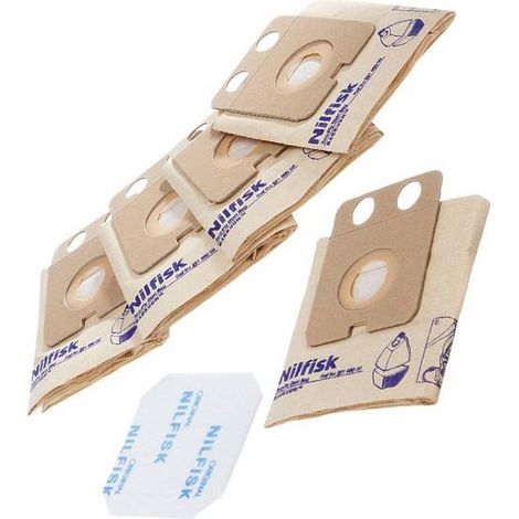 Ersatzteil - Lot de 5 sacs papier + 1 pre f -  - NILFISK, VAX