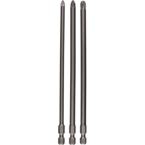 Embout 6 pans Bosch Accessories 2607001762 extra-dur Forme (embouts): E 6.3 3 pc(s)
