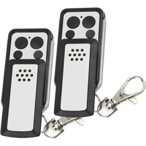 Lot de 2 télécommandes de Portail pour AVIDSEN 114253 104257 104251 Compatible avec la Marque Avidsen Extel (1/4)