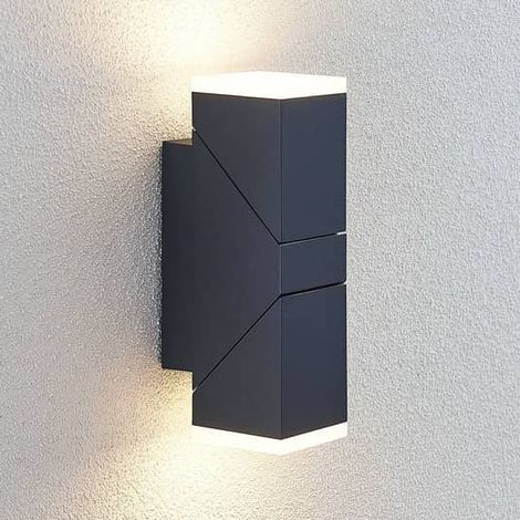 [GEBRAUCHT] B-Ware Lindby Led Außenwandleuchte Sally, 2 Flammig Leuchte Lampe Wandleuchte Wandlampe