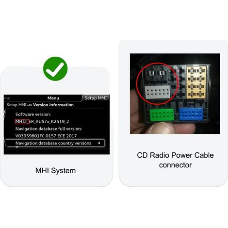 Interfaccia wireless CarPlay, compatibile con Audi A6 e A7, supporta Android Auto e MHI (1/2)