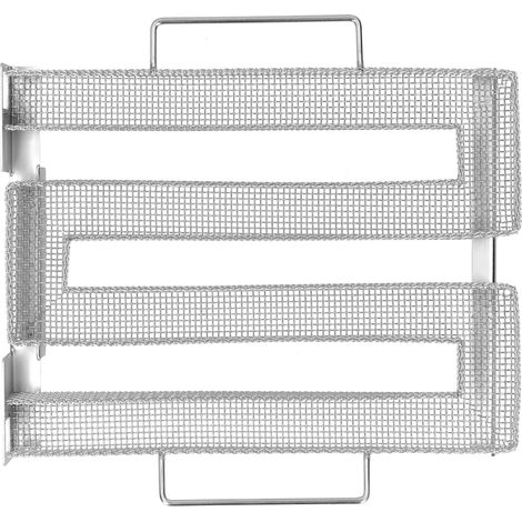 Générateur de fumée froide en forme de M, grille de barbecue, plateau fumoir en acier inoxydable pour fumage à froid/à chaud (1/5)