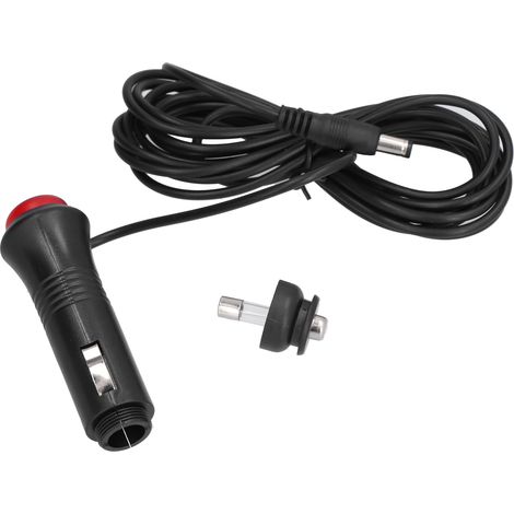 Câble d'alimentation allume-cigare pour voiture, adaptateur avec interrupteur, prise 12V/24V, fil électrique auto (1/5)